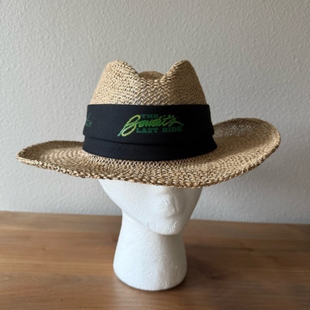 Vintage Harry Gant “The Bandit’s last ride” straw hat